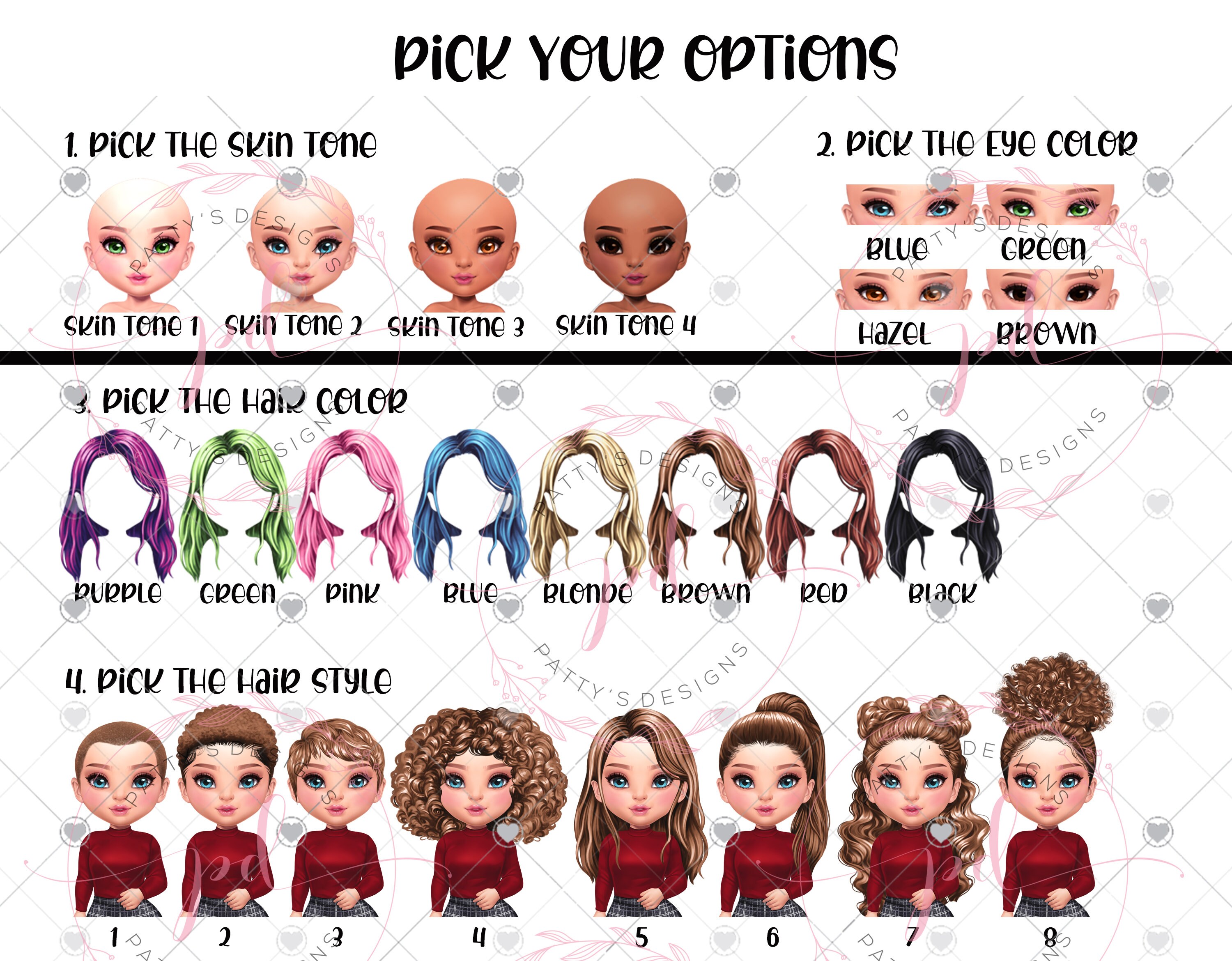 NEW Best Friends Keychain, BFF Keychain, Besties Keychain, Chibi, Friends Keychain, Best Friend Gift, Best Friend Gift Personalize - Thumbnail 5