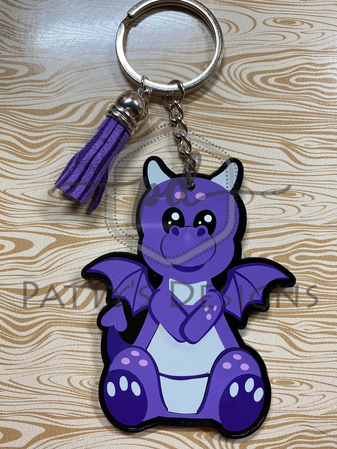 Dragon Keychain Etsy