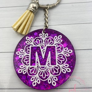 Initial Keychains