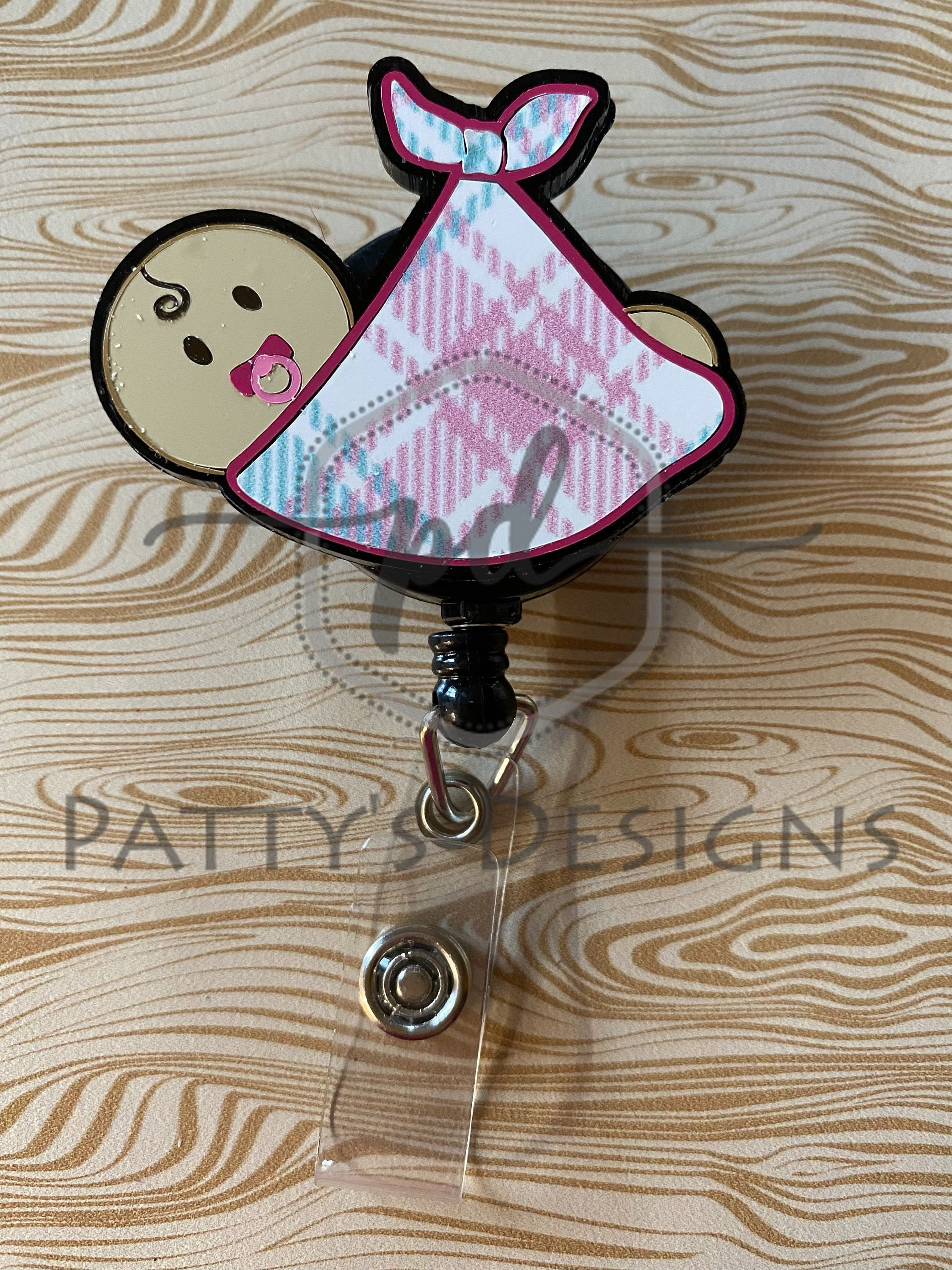 Baby Interchangeable Badge Reel