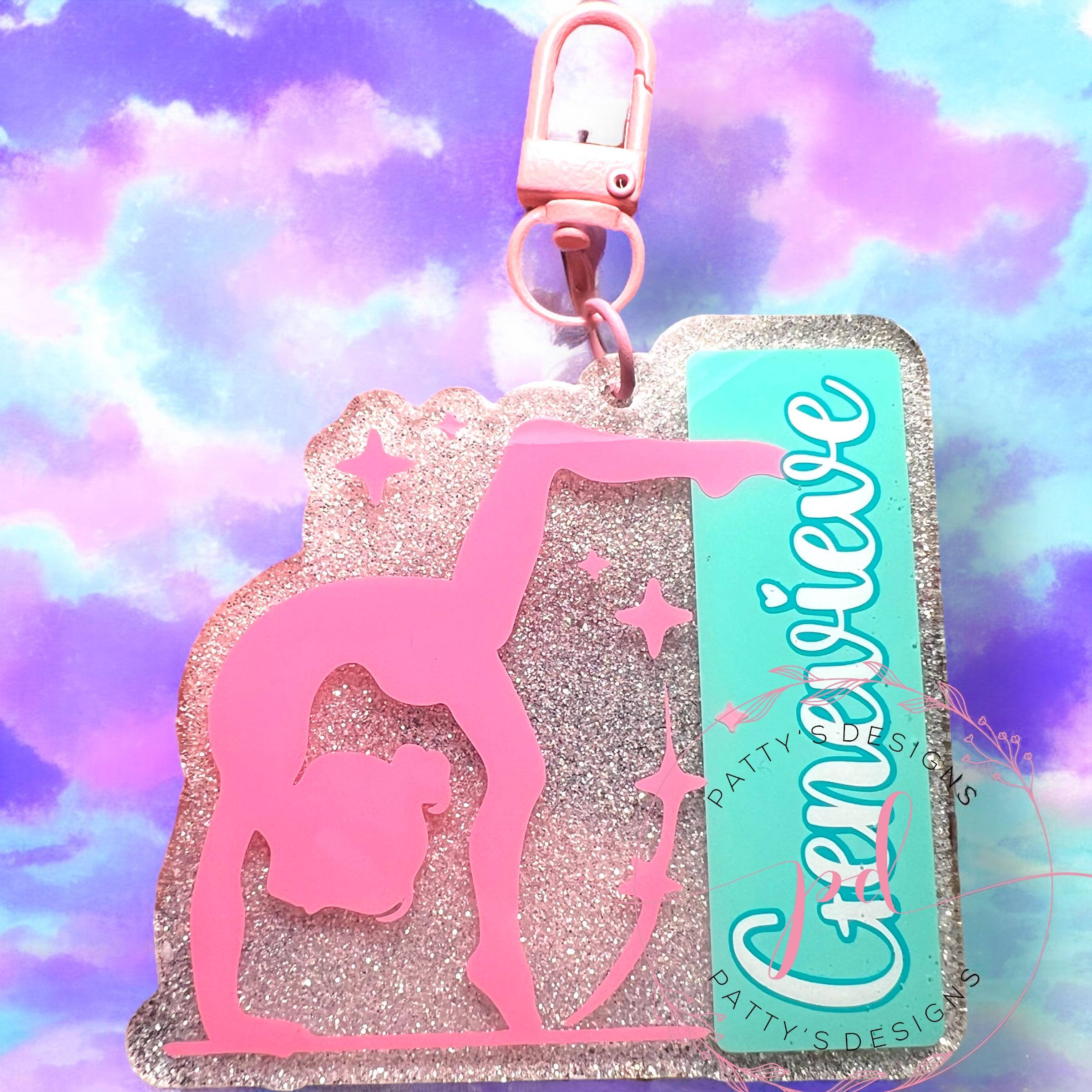 Gymnastics Bag Tag/Keychain