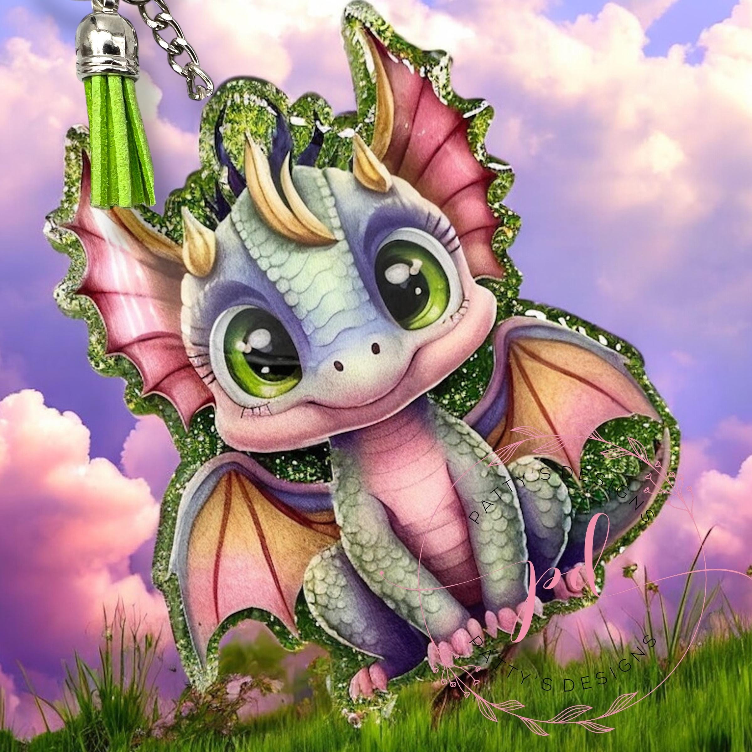 Baby Dragon Keychain