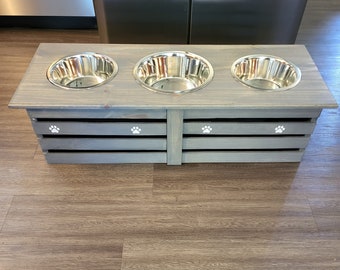 Large Dog Bowl Dog Bowl Stand Big Dog Water Bowl Dog Feeding Station Pet Furniture