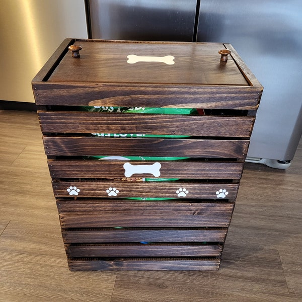 Dog Food Storage Etsy