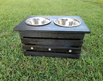 etsy dog feeder