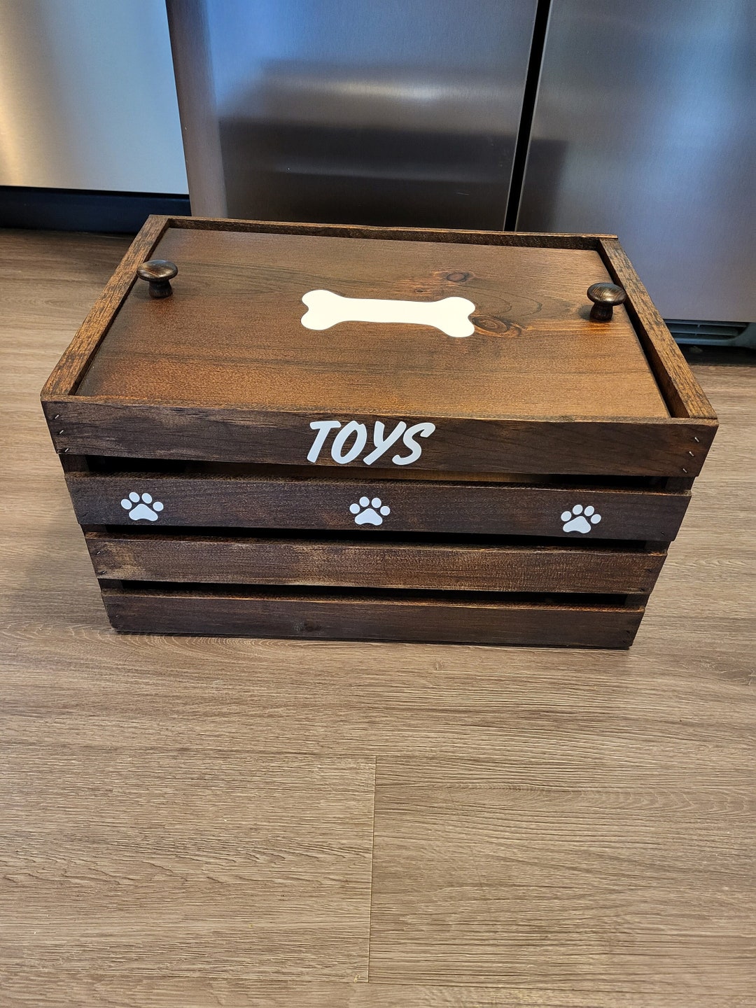 Dog Toy Storage Dog Toy Box Etsy
