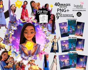 Wish PNG, Wish Clipart, Instant Digital Download, wish clipart, asha clipart, wish png