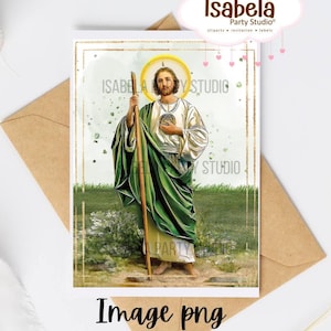 San Judas Tadeo, san judas tadeo jpg, vintage san judas tadeo, san judas tadeo JPG 8.5x11 inches digital download