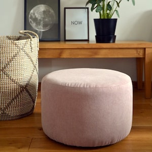 Pouf CIRCLE pink powder