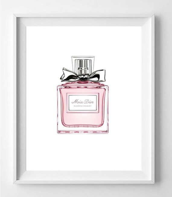 Poster poster miss dior perfume original and feminine Etsy