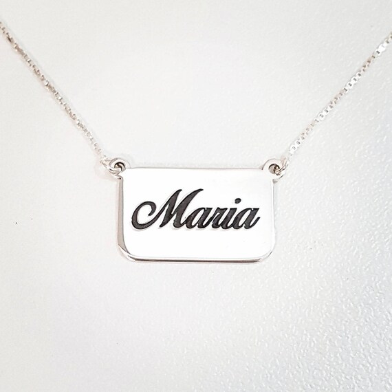 My Name Necklace Necklace With My Name 