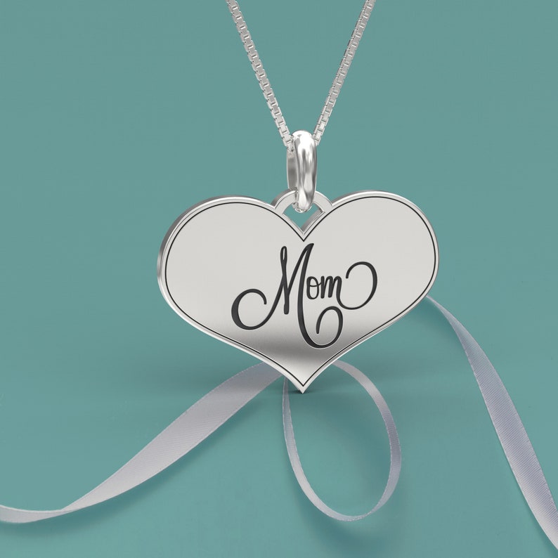 Mom Necklace, necklace for mom, Mothers Day Gift, Engraved Kids Names Mommy Necklace Mom Gifts Childrenn Names gift for her grandma gift image 4