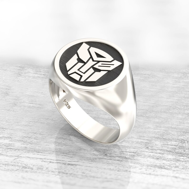 Optimus Prime Decepticon Transformers ring Megatron Etsy