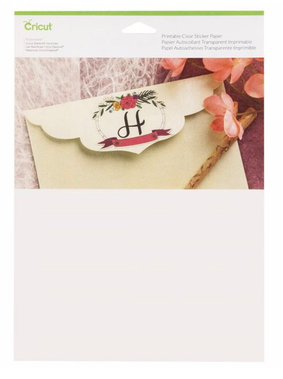 cricut printable sticker paper
