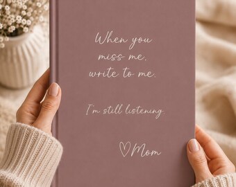 Grief Journal for Loss of Mom, Memorial Gift for Mother Loss, Sympathy Bereavement Gift, Letters to Mom Remembrance Journal, Condolence Gift