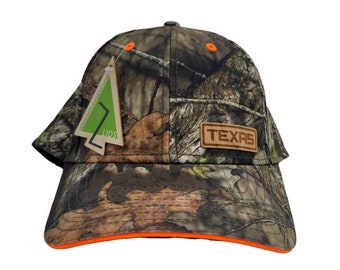 Mossy Oak Hat With Texas Wood Decal