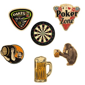 Bar Hout Sticker Pack
