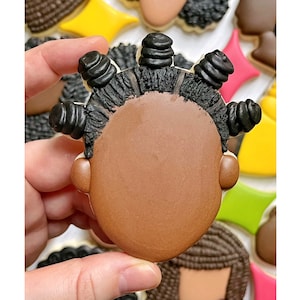 Bantu Knots Cookie Cutter