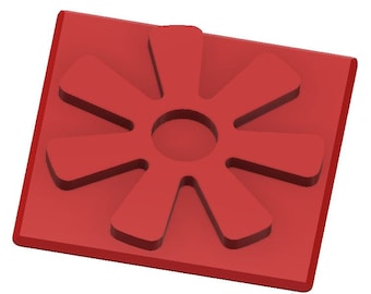 Ananse Ntontan Adinkra Embosser con asa / Adinkra Cookie Stamp / Cookie Embosser