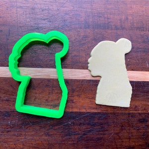 Jay Silhouette Cookie Cutter | Fondant Cutter | Clay Cutter Hair Style | Black Man Hair Style | Man with Dreadlock
