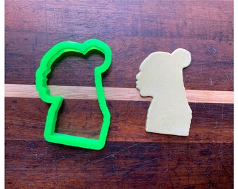 Jay Silhouette Cookie Cutter | Fondant Cutter | Clay Cutter Hair Style | Black Man Hair Style | Man with Dreadlock