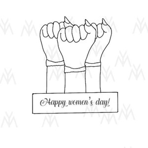 Women&#39;s Day Cookie Cutter | International woman’s day cookie Cutter | women and girl day