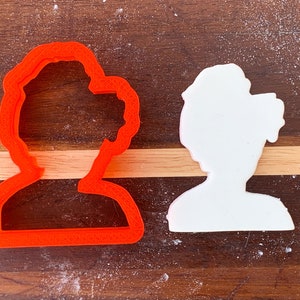 Leila Head wrap Cookie Cutter |Afro Hair| Curly Afro| Black Afro| Melanin| Black Hair |Afro hairstyle