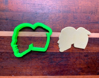 Terrell with Dread Silhouette Cookie Cutter | Fondant Cutter | Clay Cutter | Hair Style | Black Man Hair Style