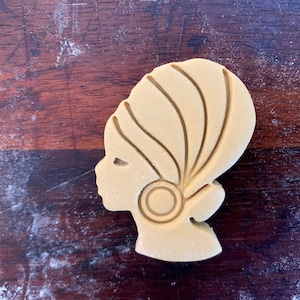 Kiara Cookie Cutter with Stamp | Fondant | Clay | Embosser