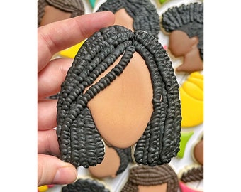 Short Bob Hairstyle Cookie Cutter