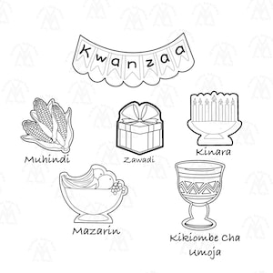 Kwanzaa Cookie Cutter Set