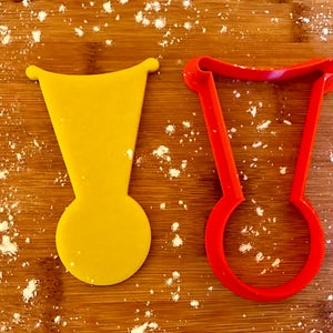 Krar instrument cookie cutter commonly used in Ethiopia and Eritrea.