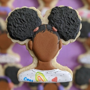Afro girl Cookie Cutter