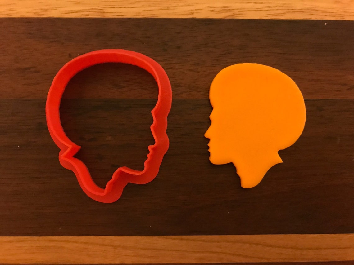 Afro Cookie Cutter Afro Woman Cookie Cutter Afro Man - Etsy