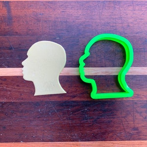 Michael with bald head Cookie Cutter | Fondant Cutter | Clay Cutter | Hair Style | Black Man Hair Style