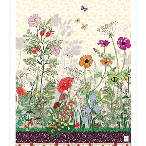 Wildflower Wall Art Print zum Dekorieren Ihres Zuhauses. Art Poster von MollyMac - Verkauft ungerahmt A3.