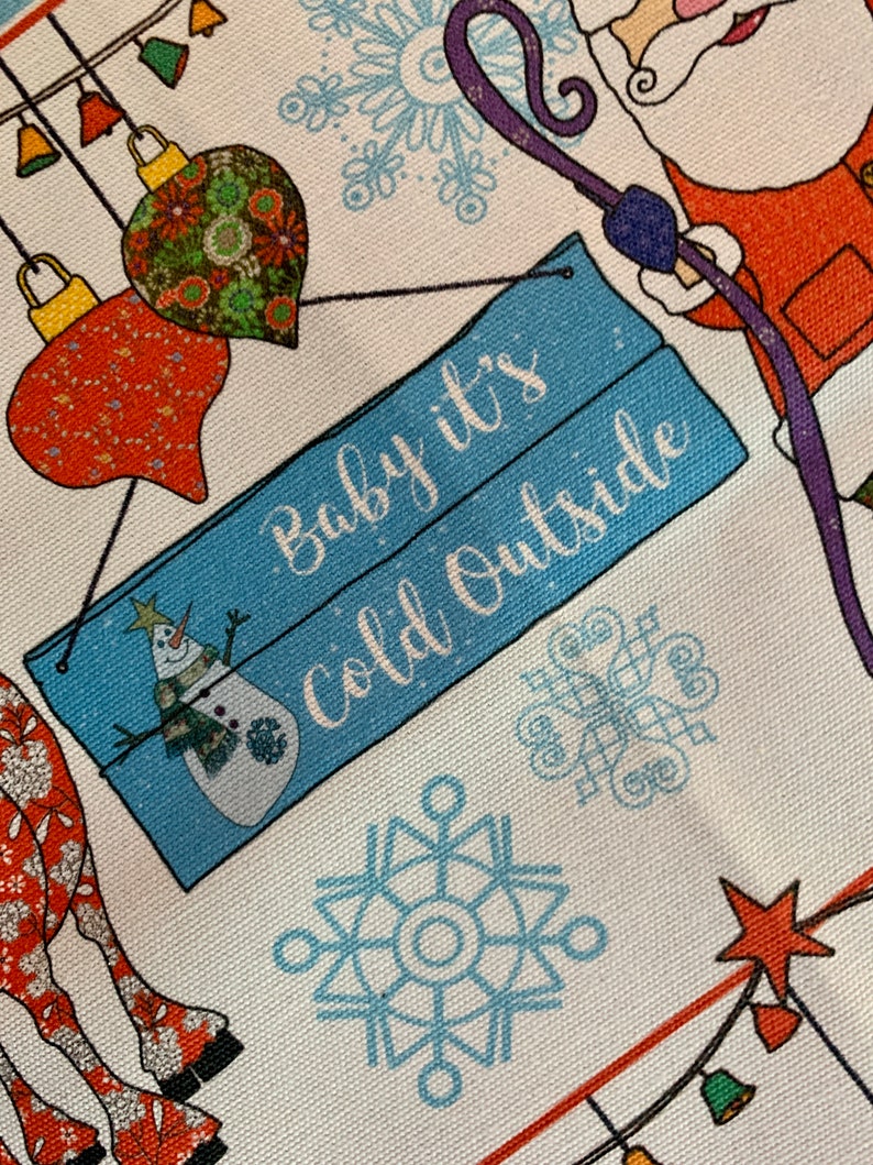 Christmas Tea Towel Ornaments Kitchen Towel Decorative Etsy