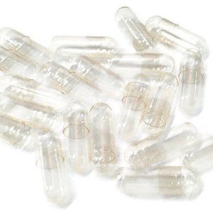 Empty Vegetarian Capsules Pullulan Size 0