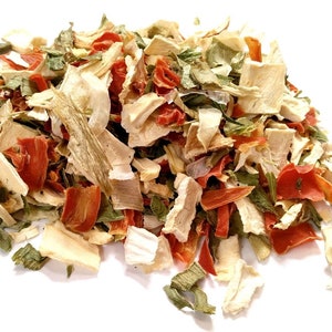 Mixed Vegetables Dried, Premium Quality, UK Based, Free P&P within the UK