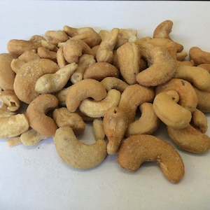 Cashew Nuts Roasted Salted A Grade Premium Quality Free UK P&P