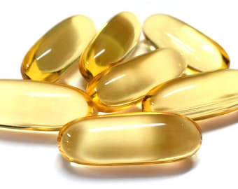 Cápsulas blandas de aceite de hígado de bacalao de 1000 mg