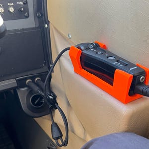 Bose A20 Aviation Headset Controller Holder | 3D Printed ASA Plastic Mount | Cockpit Organizer | Pilot Gift | Flight Accessory