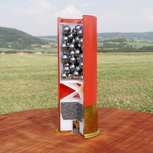 12 Gauge - Display Decoration Cross Sectioned Shotgun Shell