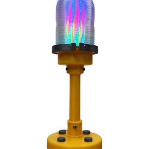 Customizable Runway Taxiway Airport Light – Aviation-Inspired RGBW Color Changing, Smart App and Remote Controlled LED Lamp with USB-C Power