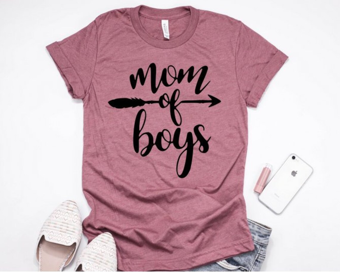 Mom of Boys Shirt / Boy Mom Shirt / Mom Shirt / Mom of Boys / Etsy