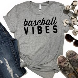 Baseball Vibes Shirt / Baseball Shirt / Baseball Mom Shirt / Sports Mom Shirt / Mom Shirts / Baseball Mom / Sports Mom / Shirts For Mom