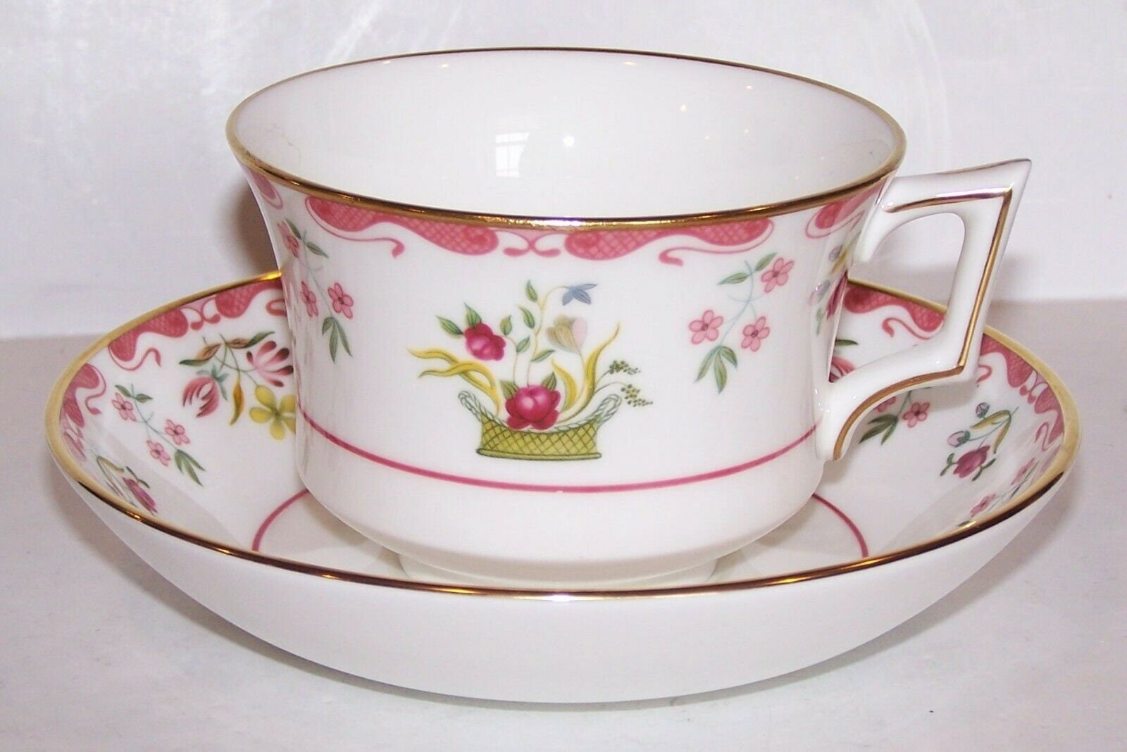 Wedgwood BIANCA WILLIAMSBURG R4499 Cup & Saucer Set Etsy