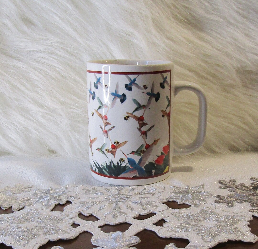 Magic Eye, OZ HUMMINGBIRDS & BUMBLEBEES Mug - Etsy