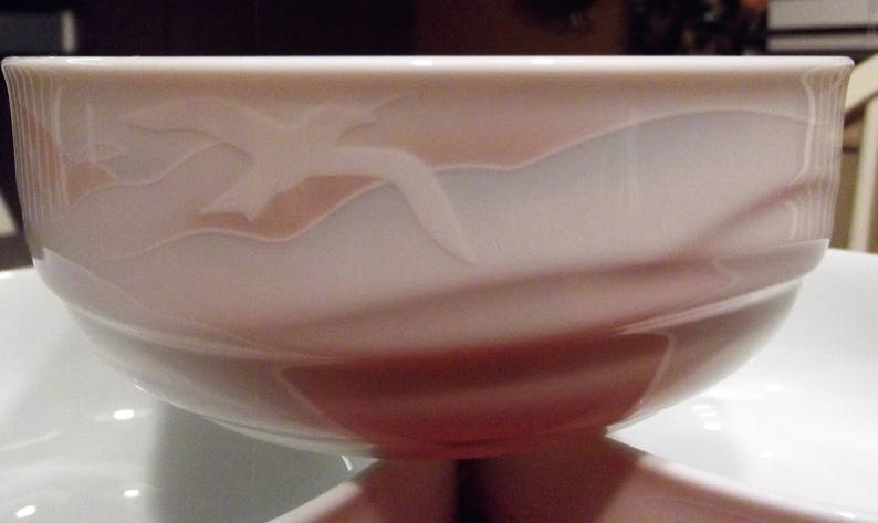 Sea /& Sky *-* HIGH FLIERS 3 Piece Set or Individual Noritake B135 *-* Coupe SoupCereal Bowl