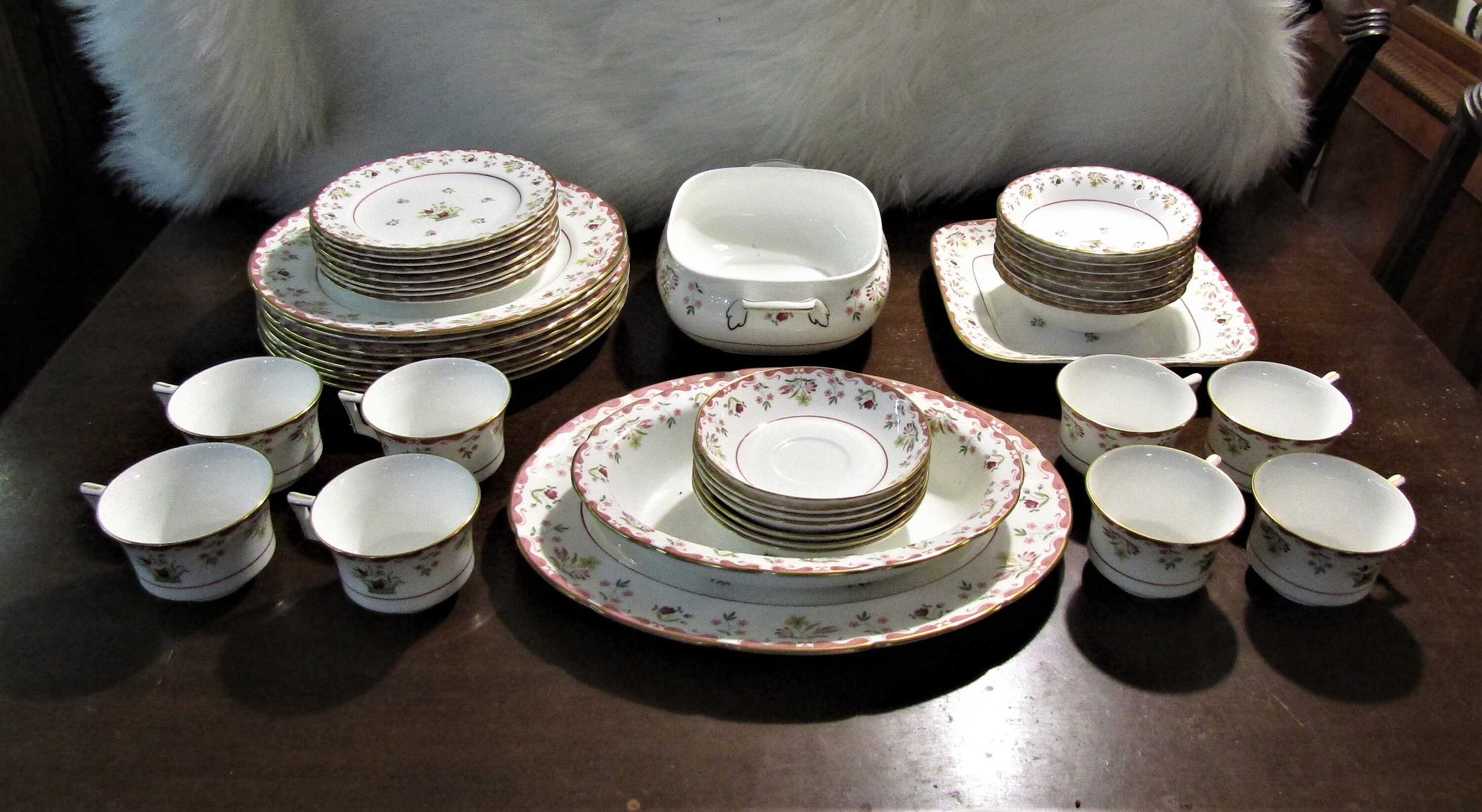 Wedgwood BIANCA WILLIAMSBURG R4499 Dessert Plate Set Etsy